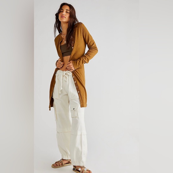 NWT Free People Gia Cardigan Size M - Picture 1 of 3